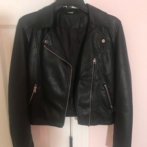 Faux Leather Jacket